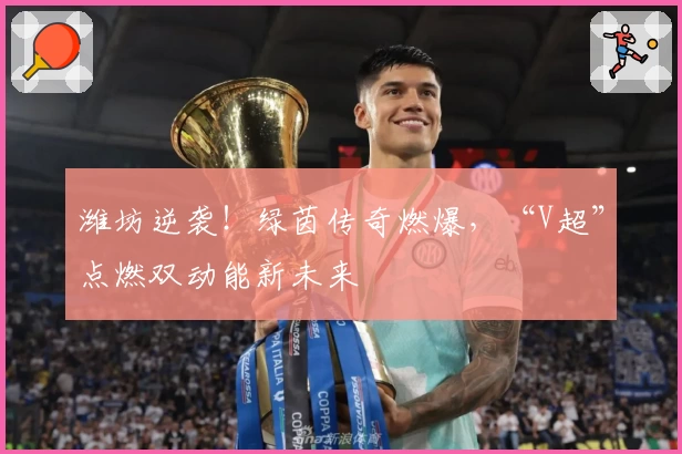 潍坊逆袭!绿茵传奇燃爆,“V超”点燃双动能新未来