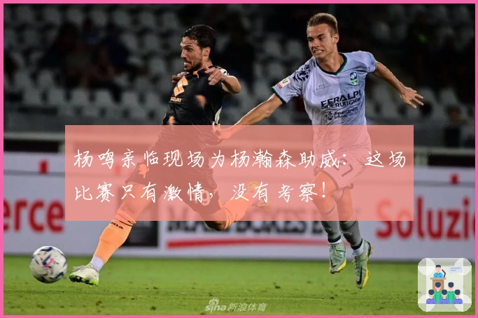 杨鸣亲临现场为杨瀚森助威：这场比赛只有激情，没有考察！